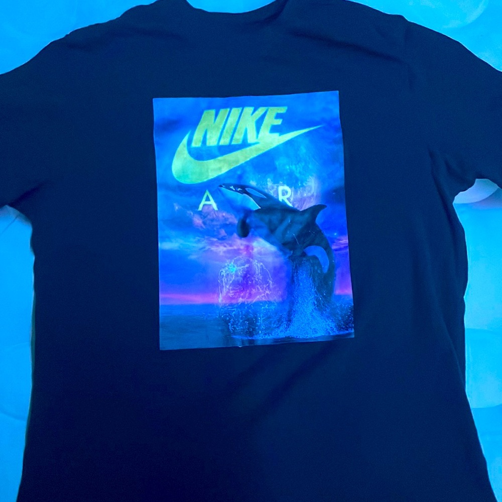 Nike air whale shirt